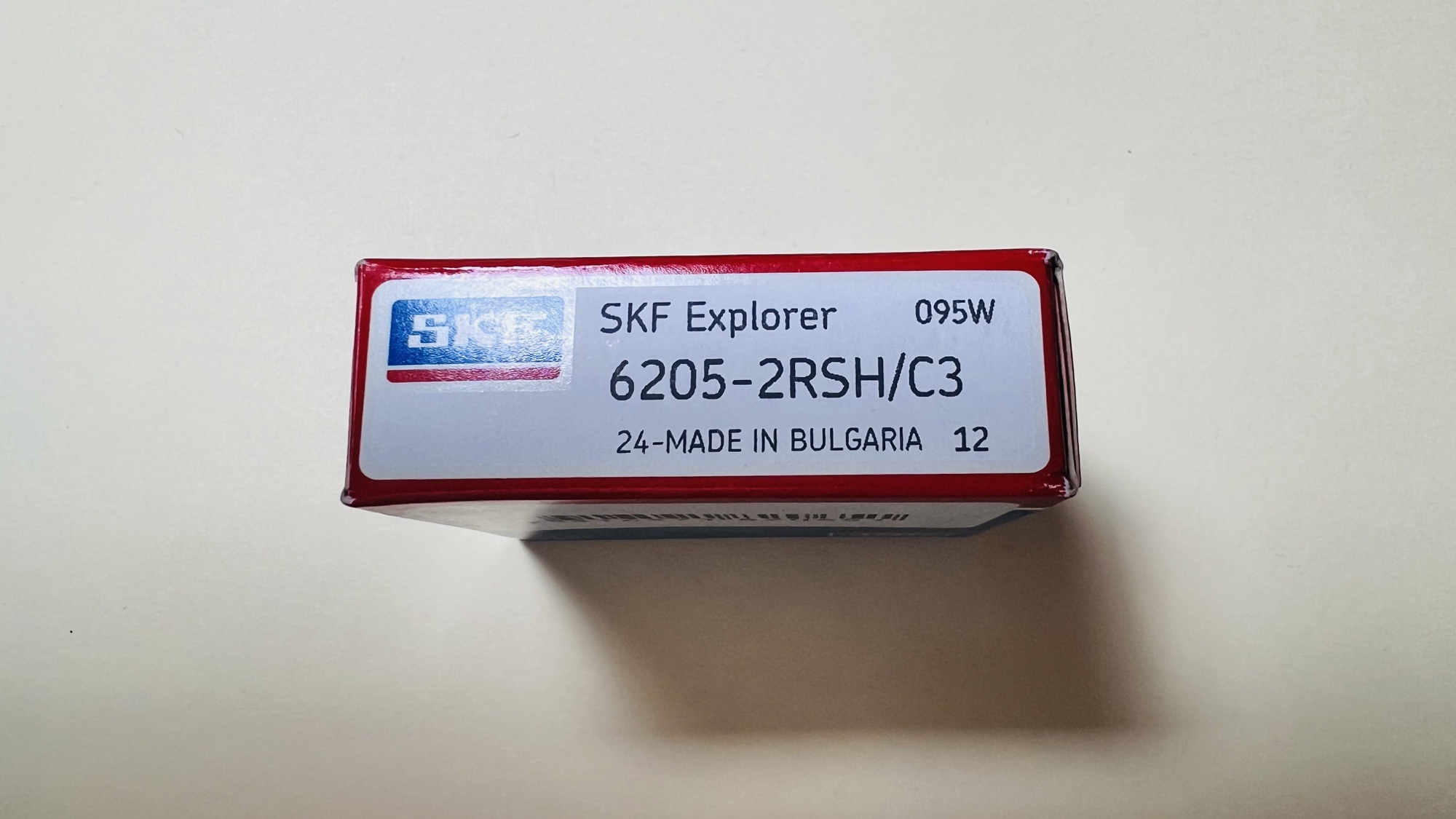 SKF 6205-2RSH/C3 轴承包装标签